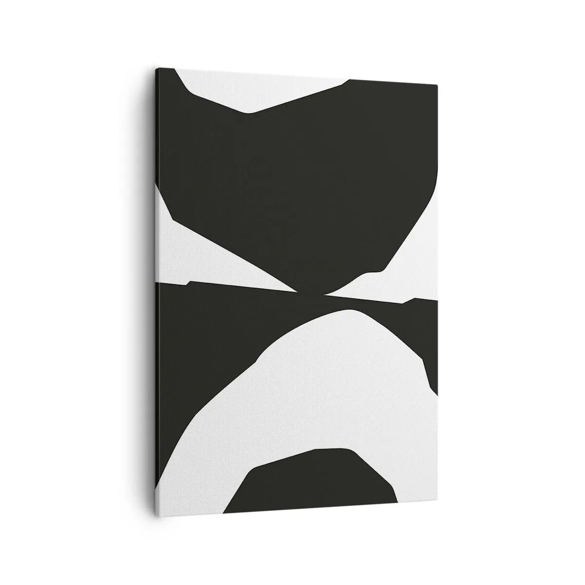 Lærredstryk - Billede på lærred - Positiv-negativ - 50x70 cm