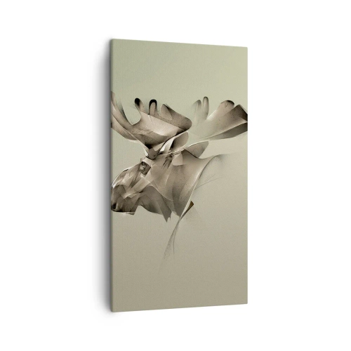 Lærredstryk - Billede på lærred - Den blide kraft af ro - 45x80 cm