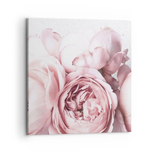 Lærredstryk - Billede på lærred - For de romantiske - 70x70 cm