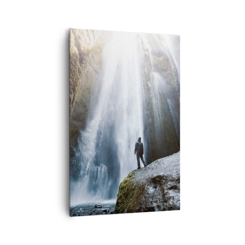 Lærredstryk - Billede på lærred - Genskabelse af proportioner - 80x120 cm