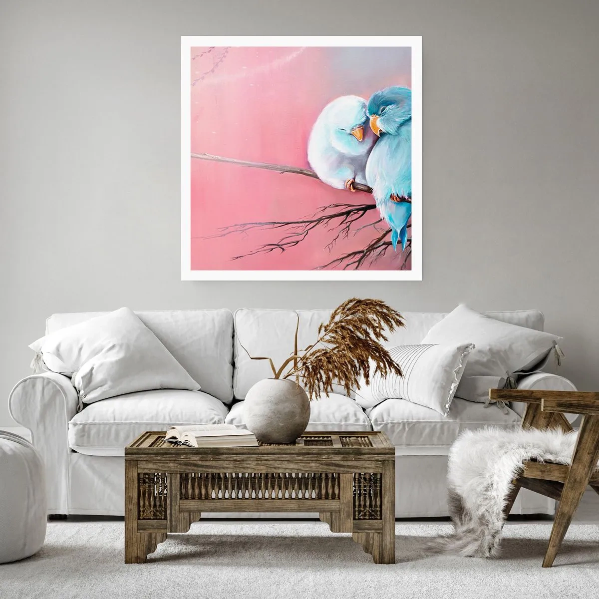 Plakat - Hvad er der at tilføje?.... - 40x40 cm
