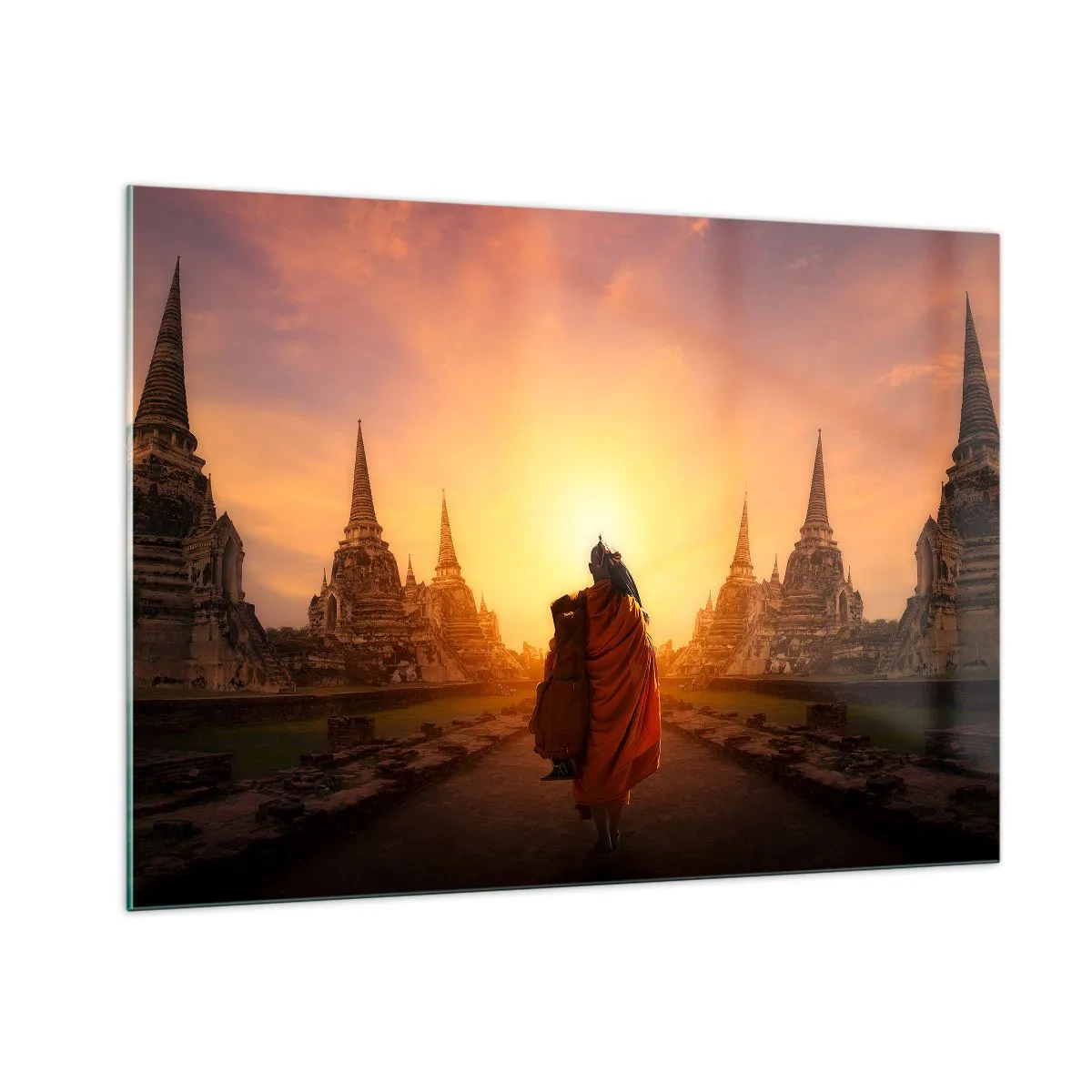 Billede på glas - I fred for evigt - 100x70 cm