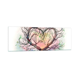 Billede på glas - Sammen mod stormene - 90x30 cm