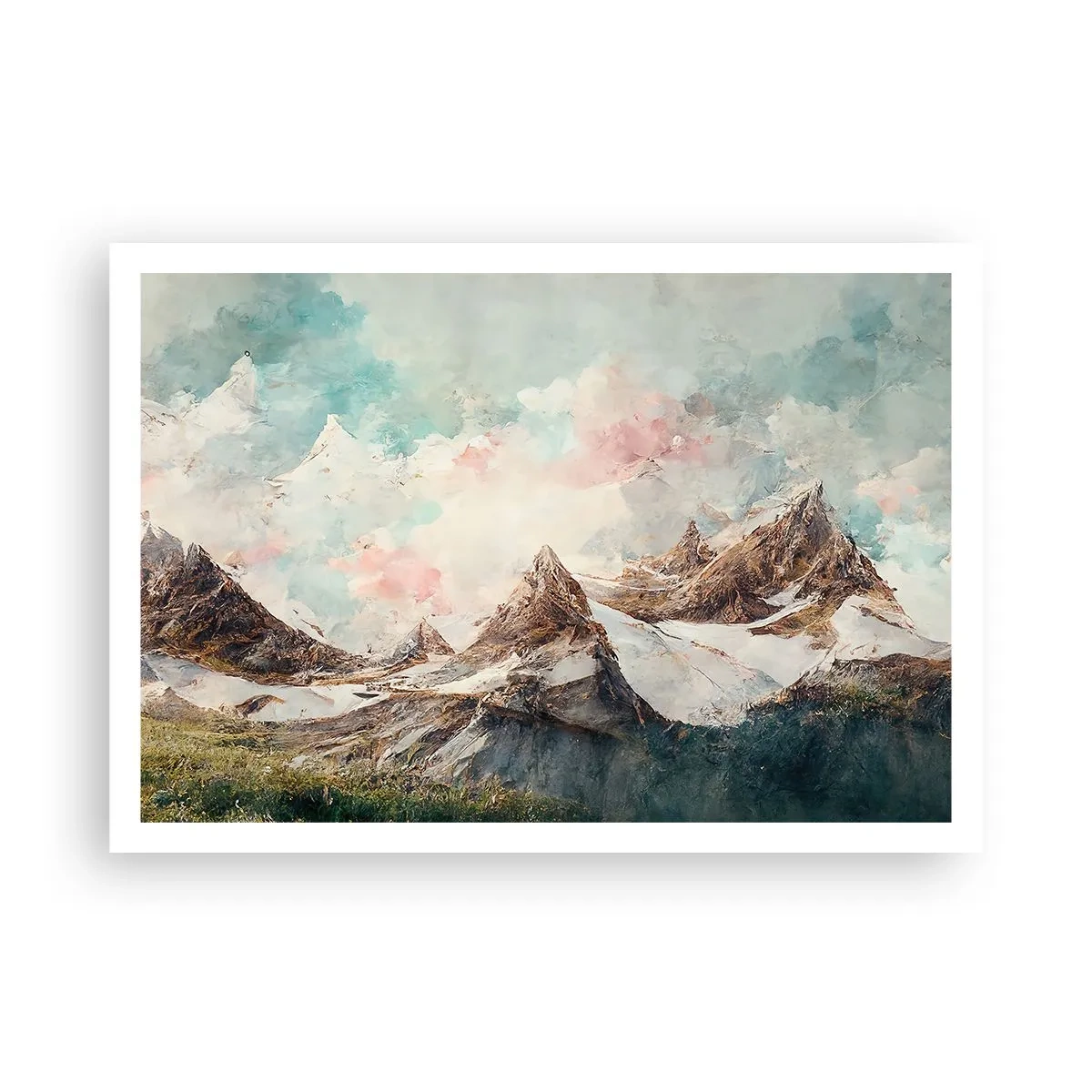 Plakat - Stenede knive - 100x70 cm