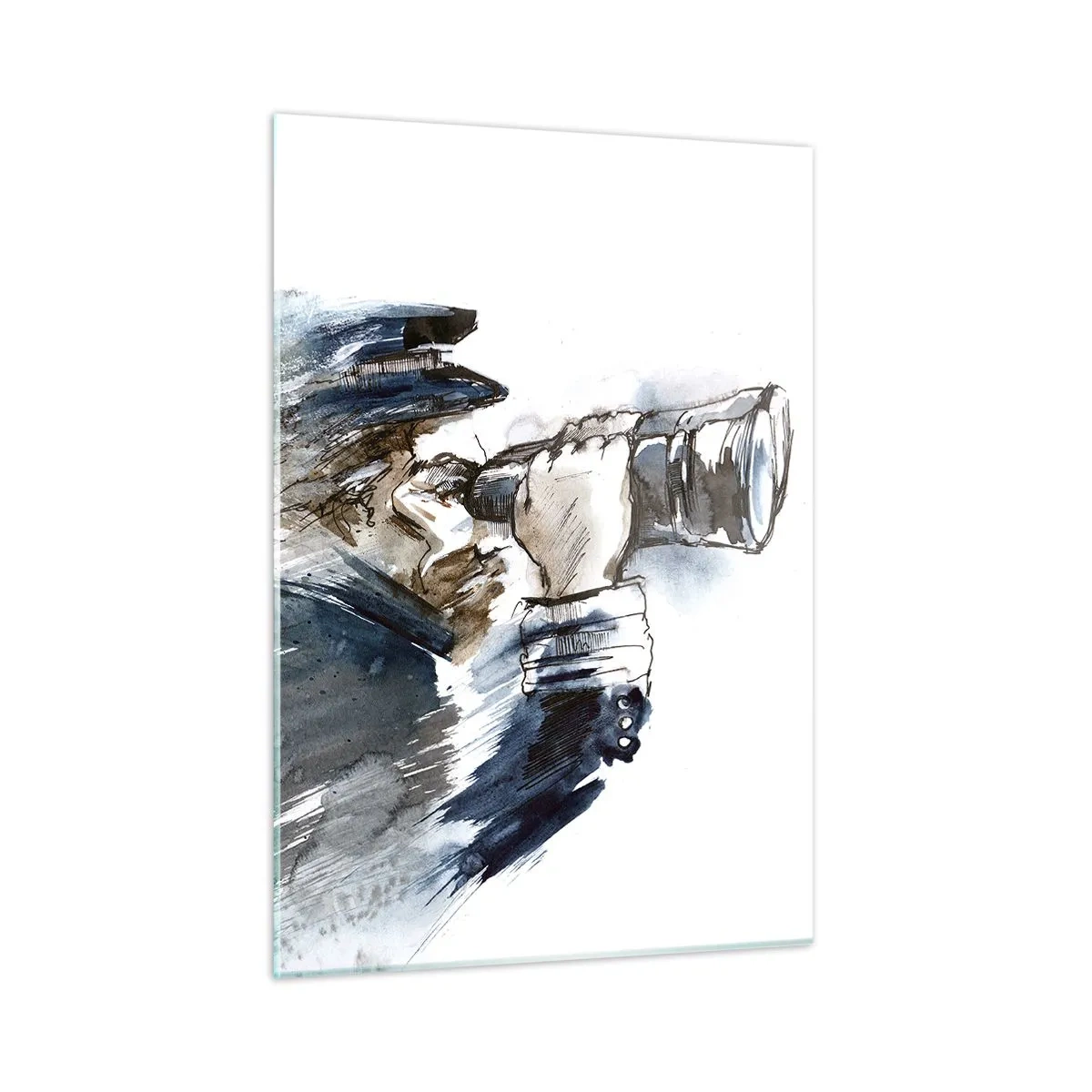 Billede på glas - Ti på Beaufort-skalaen! - 50x70 cm