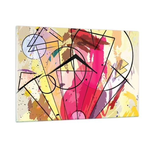 Billede på glas - Eksplosion - 120x80 cm