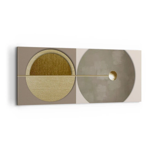 Lærredstryk - Billede på lærred - Perfekt balance - 100x40 cm