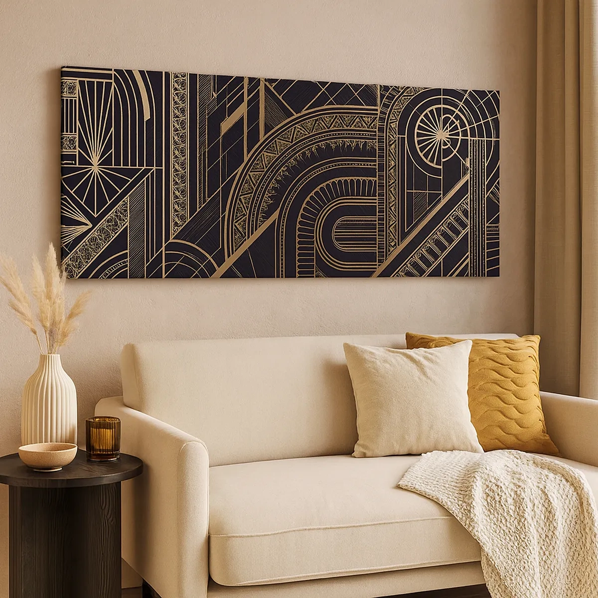 Lærredstryk - Billede på lærred - Koncepter, idéer, planer - 30x30 cm