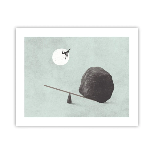 Plakat - En drøm går i opfyldelse - 50x40 cm