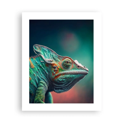 Plakat - Kan du se mig? Ikke godt... - 40x50 cm