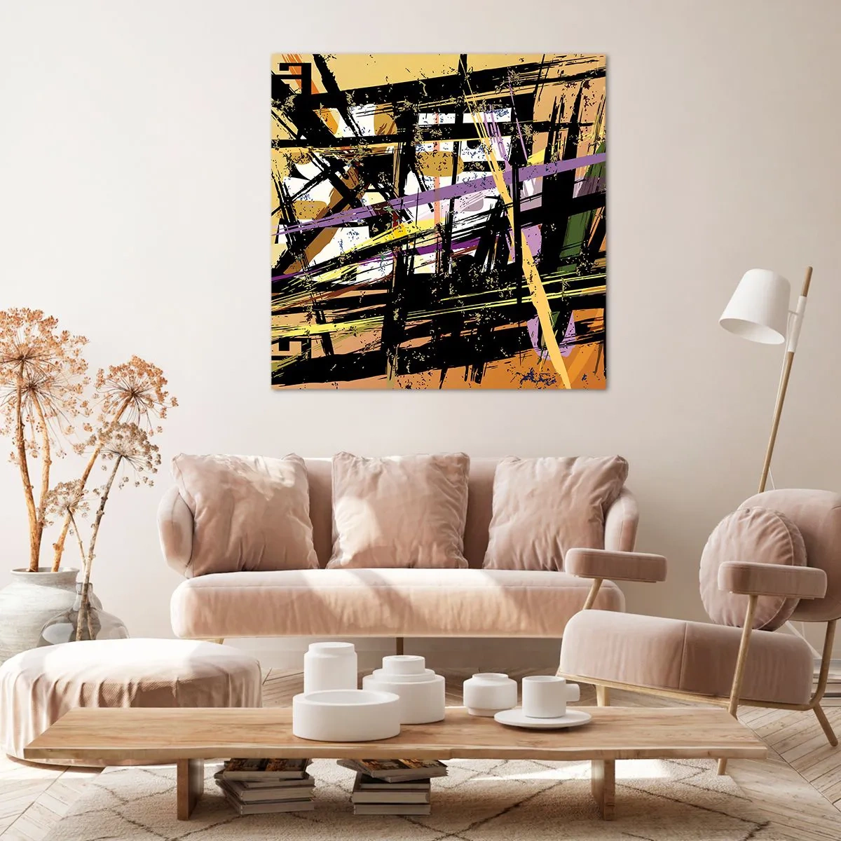 Lærredstryk - Billede på lærred - Skarpt snit - 60x60 cm