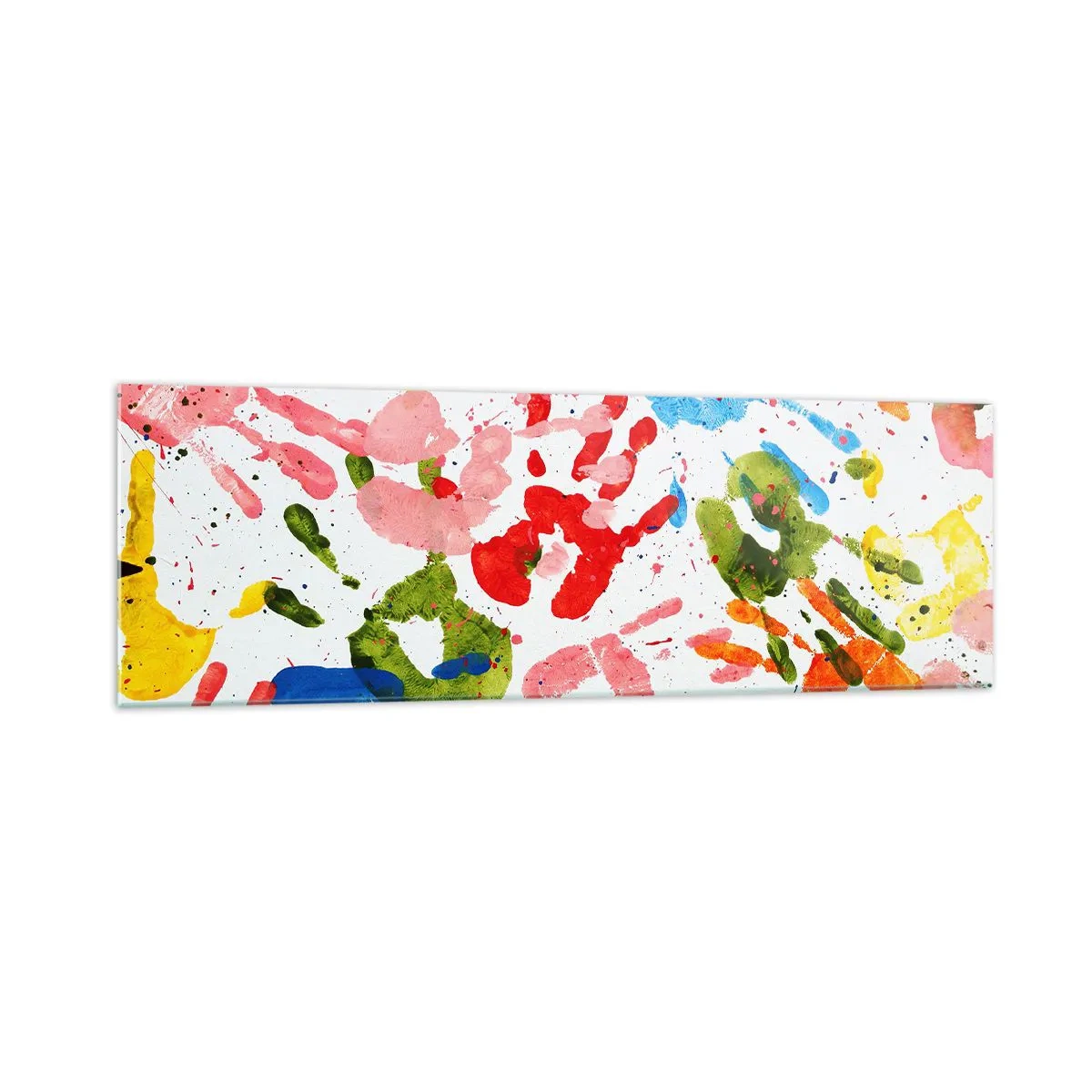 Billede på glas - Følg sporene - 160x50 cm