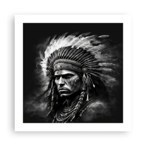 Plakat - Leder og kriger - 50x50 cm