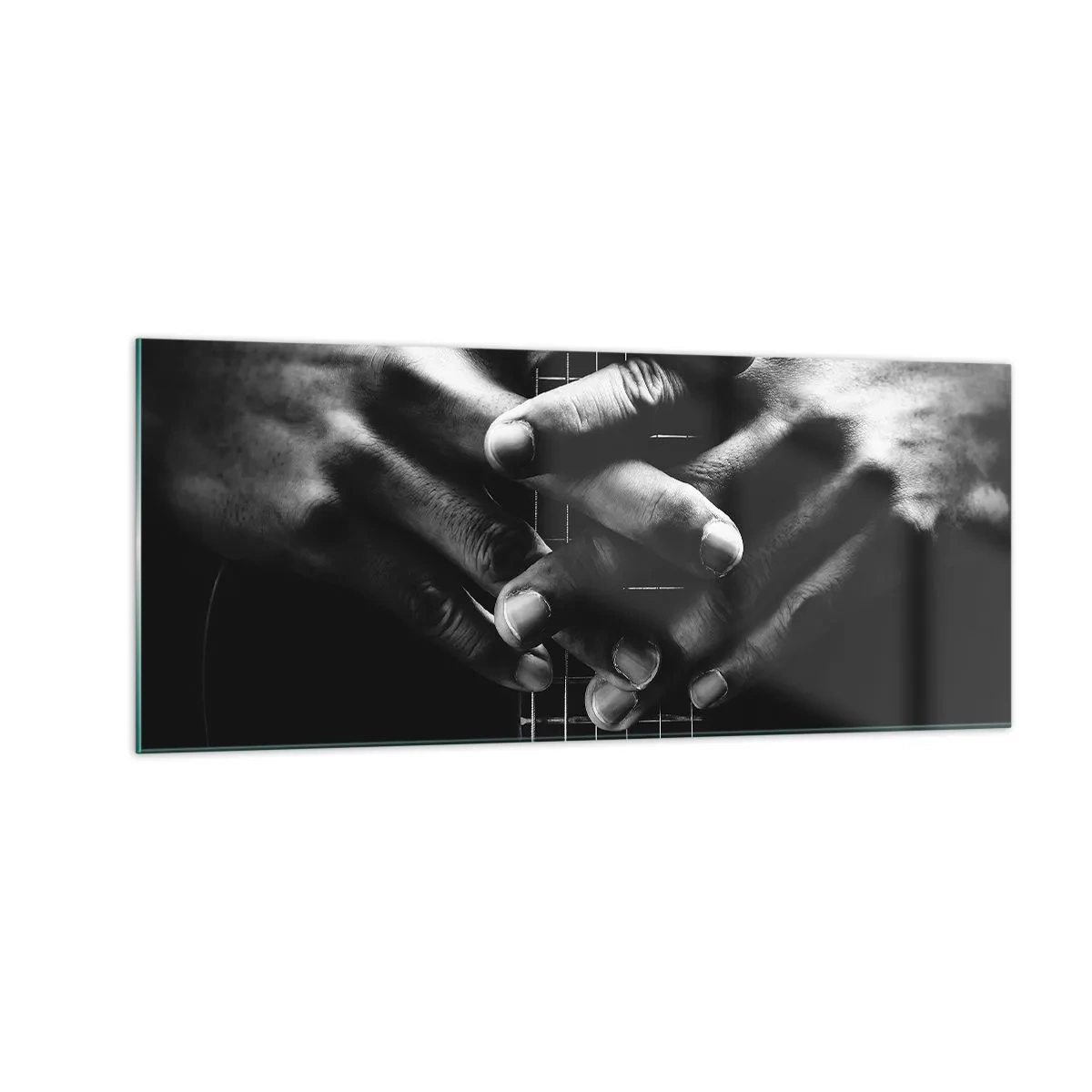 Billede på glas - Kunstnerens bøn - 100x40 cm