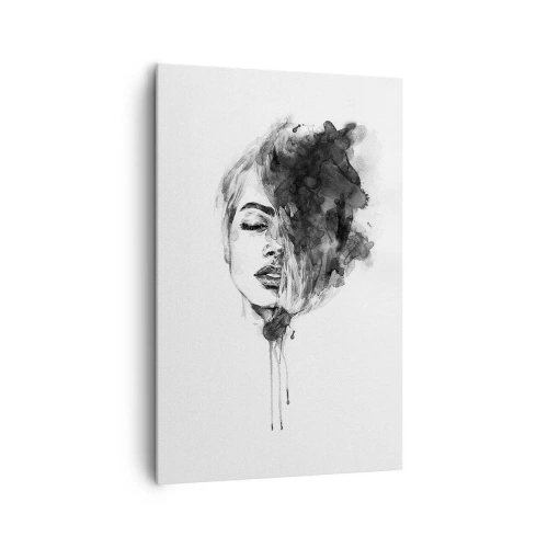 Lærredstryk - Billede på lærred - Hvad piger drømmer om - 80x120 cm