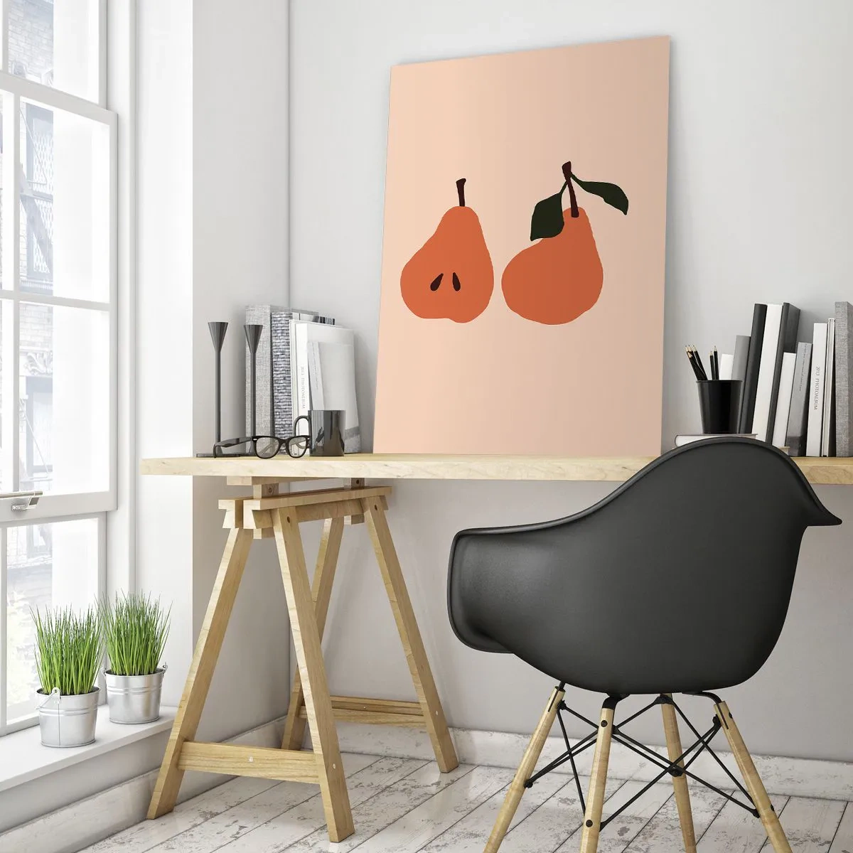 Billede på glas - Sødmen selv - 50x70 cm