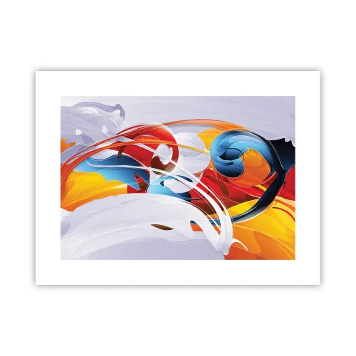 Plakat - Elementernes dans - 40x30 cm