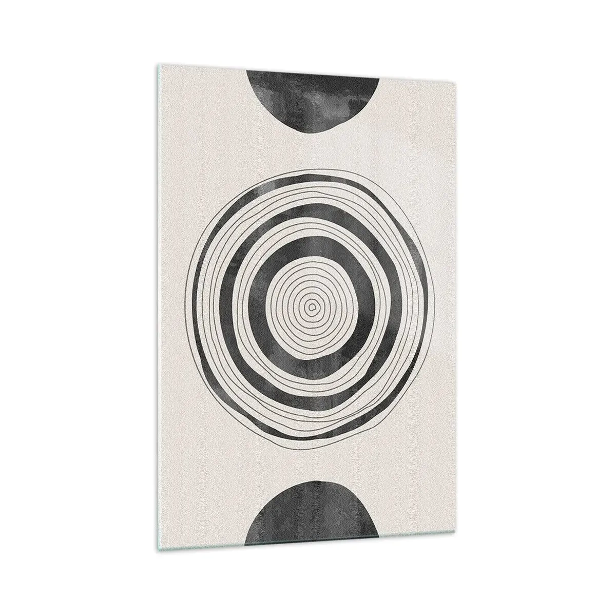 Billede på glas - Det vigtige er det, der er imellem - 70x100 cm