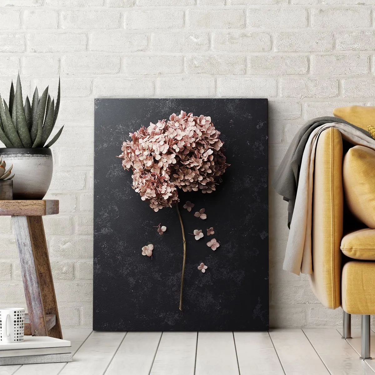 Lærredstryk - Billede på lærred - Et virkelig romantisk tegn - 50x70 cm