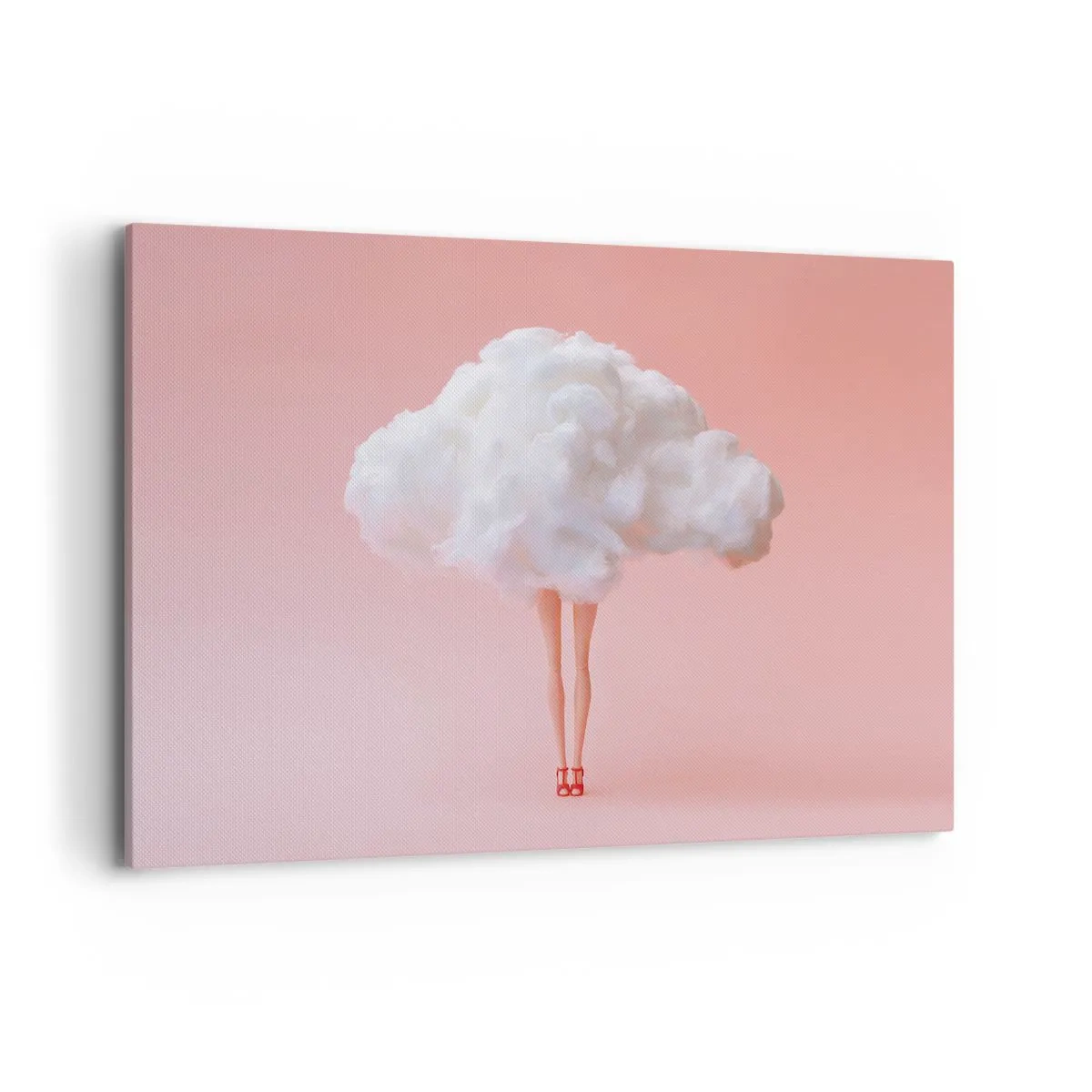 Lærredstryk - Billede på lærred - Et sødt løfte - 120x80 cm