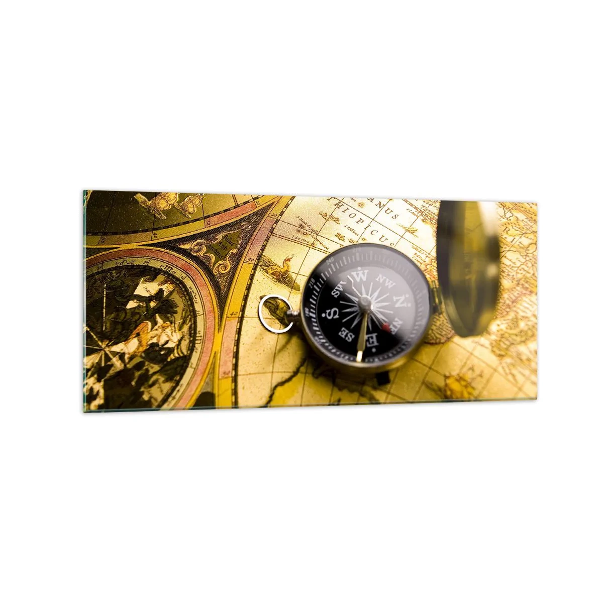 Billede på glas - Eller måske til verdens ende? - 120x50 cm