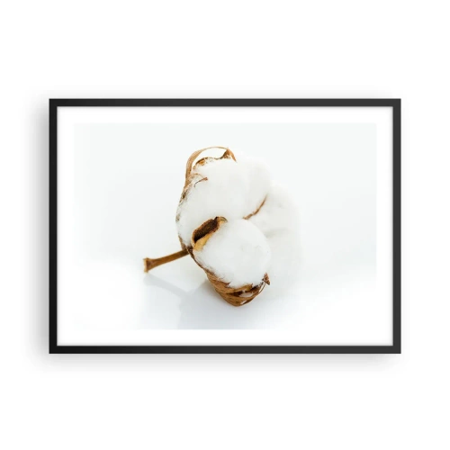 Plakat i sort ramme - Blød af natur - 70x50 cm