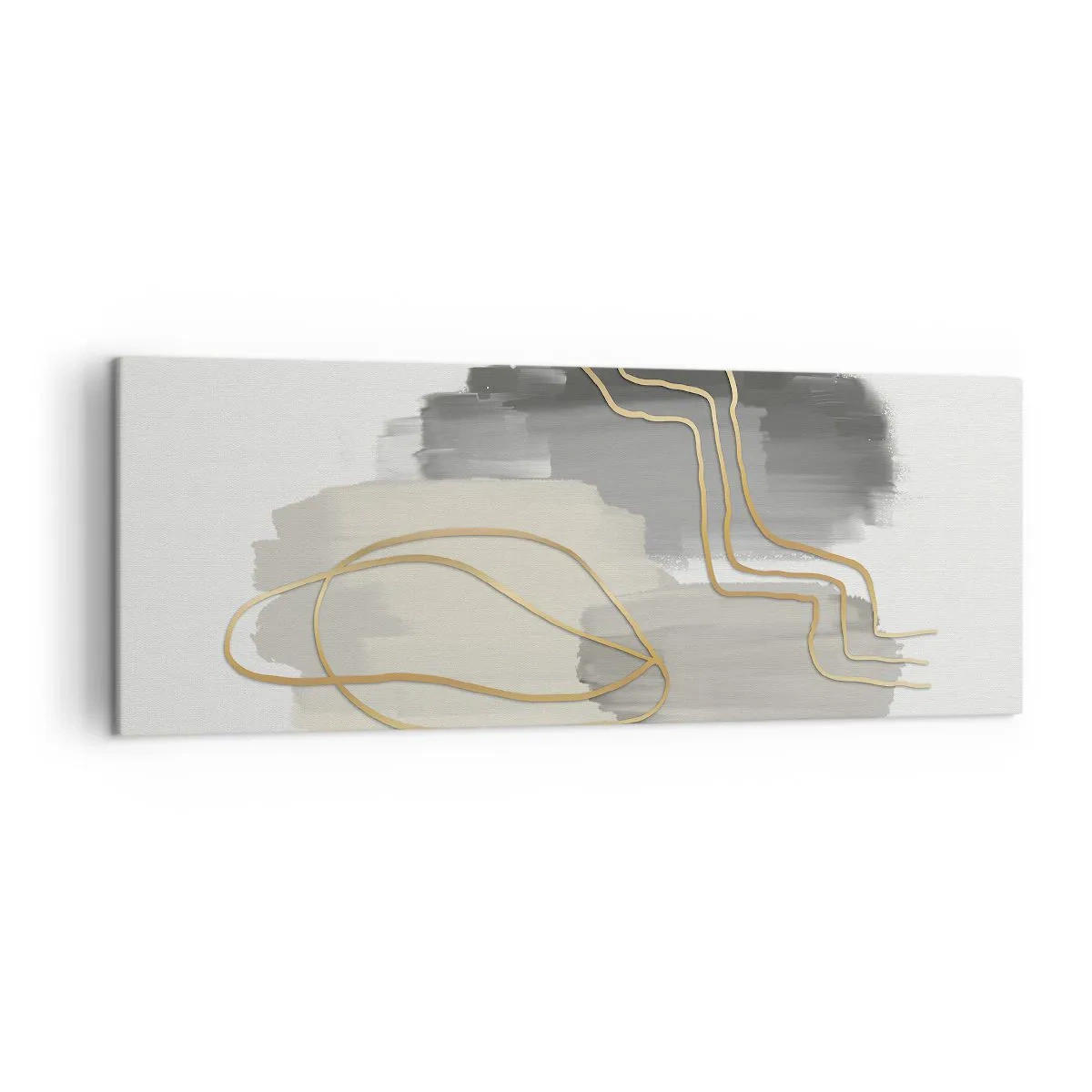 Lærredstryk - Billede på lærred - Vedholdenhed og bevægelse - 140x50 cm