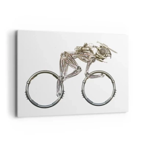 Lærredstryk - Billede på lærred - En fantastisk maskine - 100x70 cm