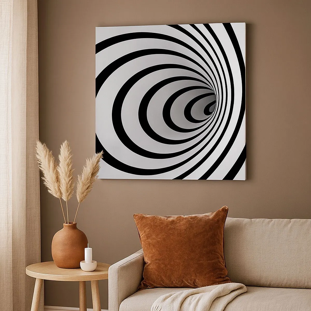 Lærredstryk - Billede på lærred - Kan du heller ikke modstå det? - 30x30 cm