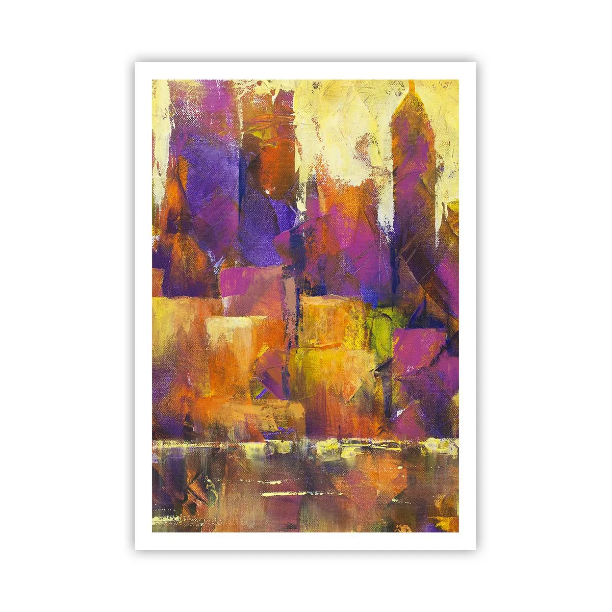 Plakat - Metropolitansk sammensætning - 70x100 cm