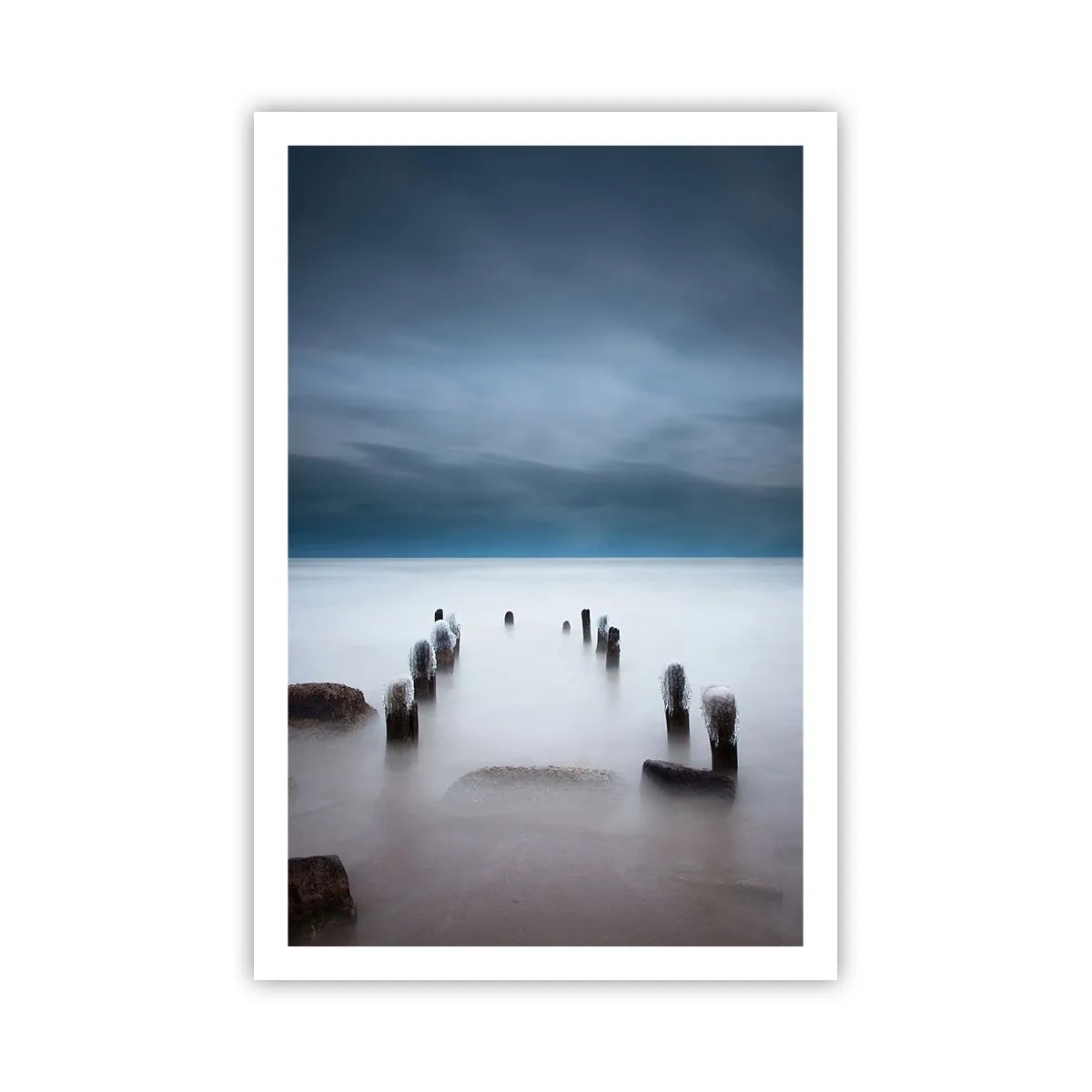 Plakat - En betænksom sø - 61x91 cm