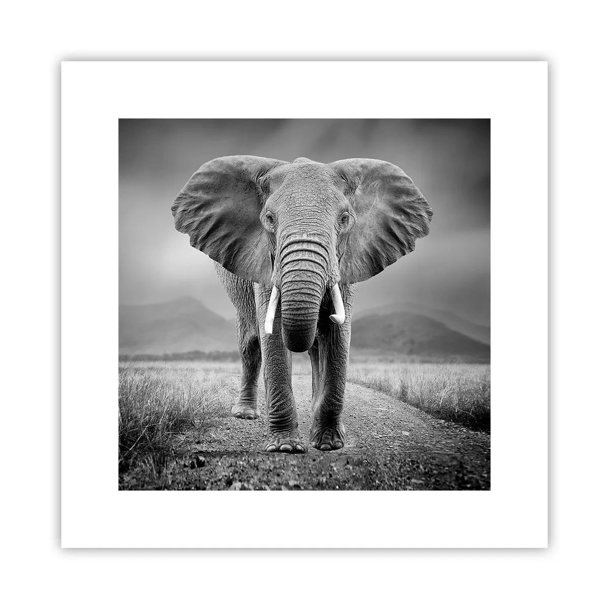 Plakat - Værten byder velkommen til - 30x30 cm