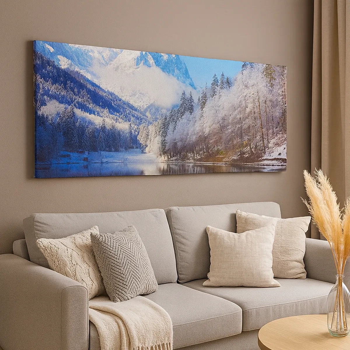 Lærredstryk - Billede på lærred - Snevagten - 30x30 cm