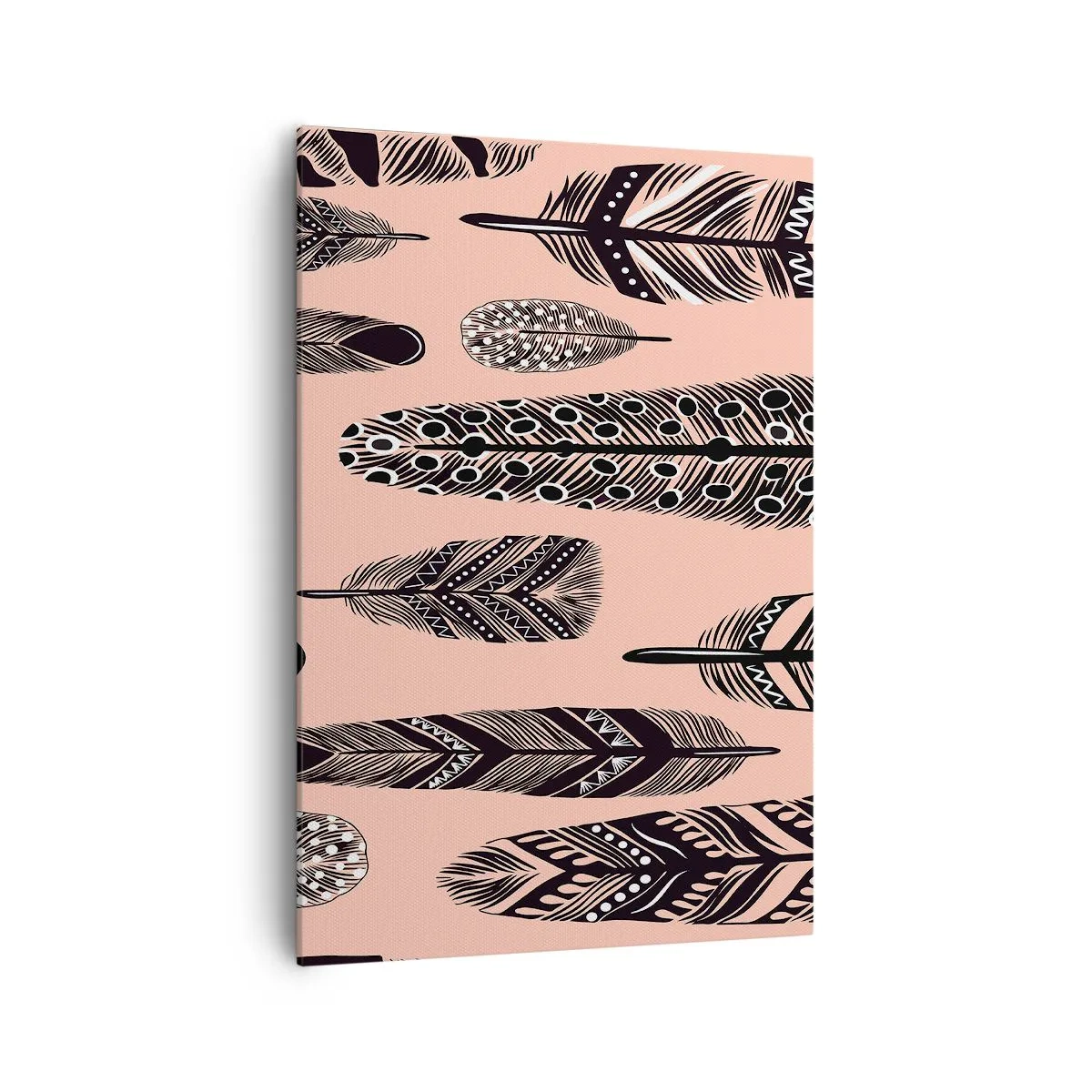 Lærredstryk - Billede på lærred - Indisk samling - 70x100 cm