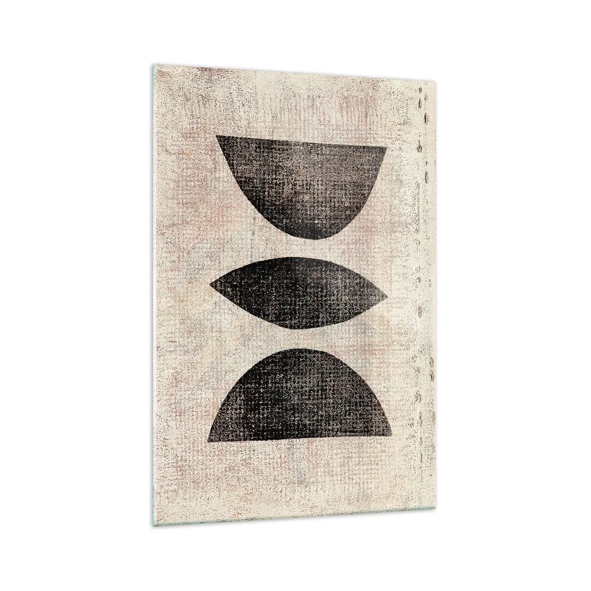 Billede på glas - Etnisk abstraktion - 70x100 cm