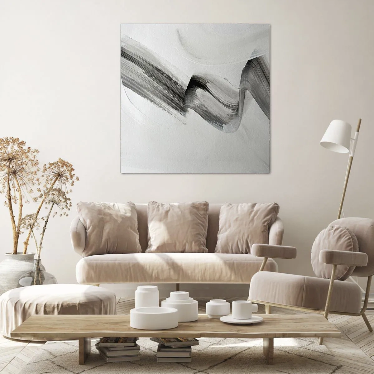 Lærredstryk - Billede på lærred - Bare for sjov - 30x30 cm