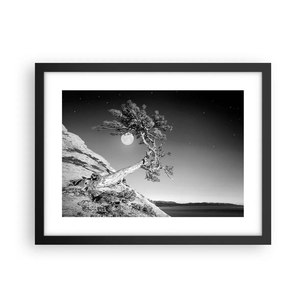 Plakat i sort ramme - Den sejrrige kriger - 40x30 cm