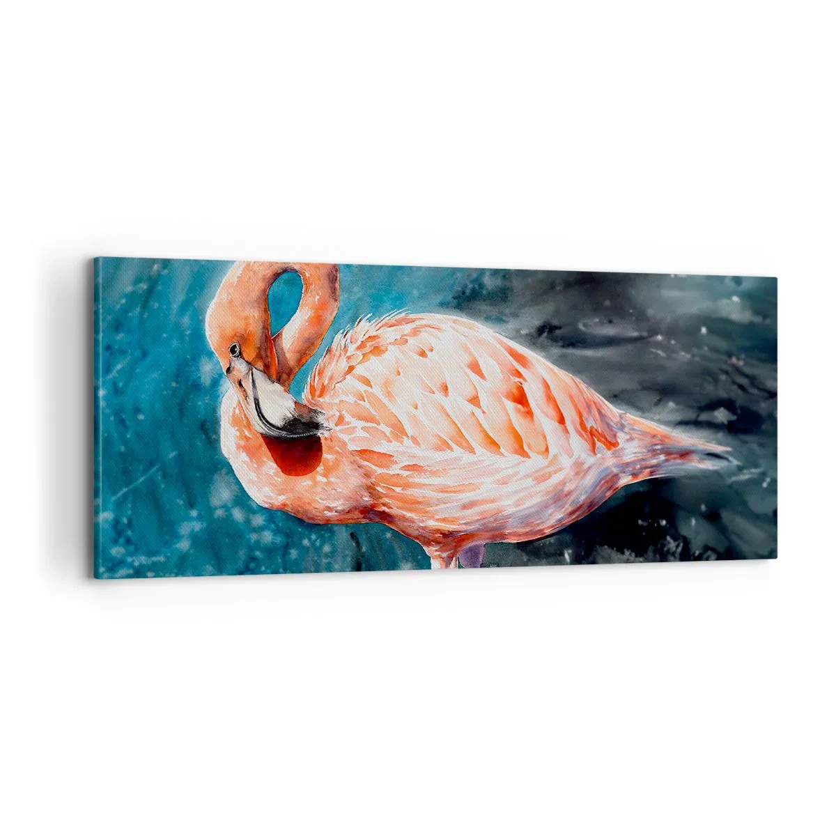 Lærredstryk - Billede på lærred - Dekorativ af natur - 100x40 cm