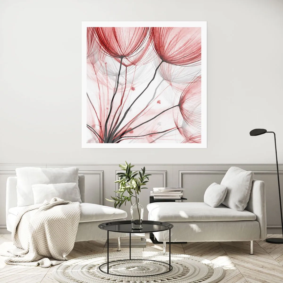 Plakat - Før afgang - 40x40 cm