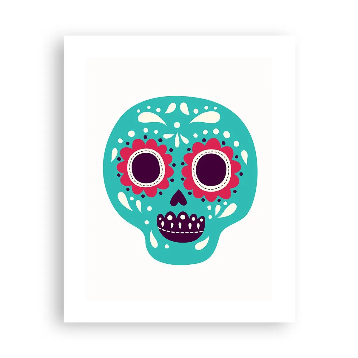 Plakat - Livet - sjovt indtil døden - 40x50 cm