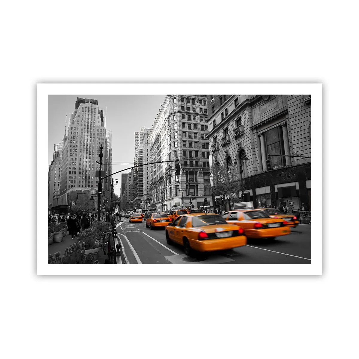 Plakat - Storbyens sol - 91x61 cm