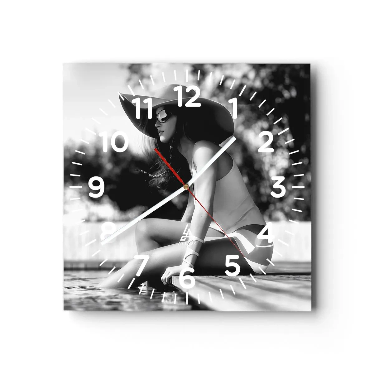 Vægur, Uret - Sommerdrøm - 30x30 cm