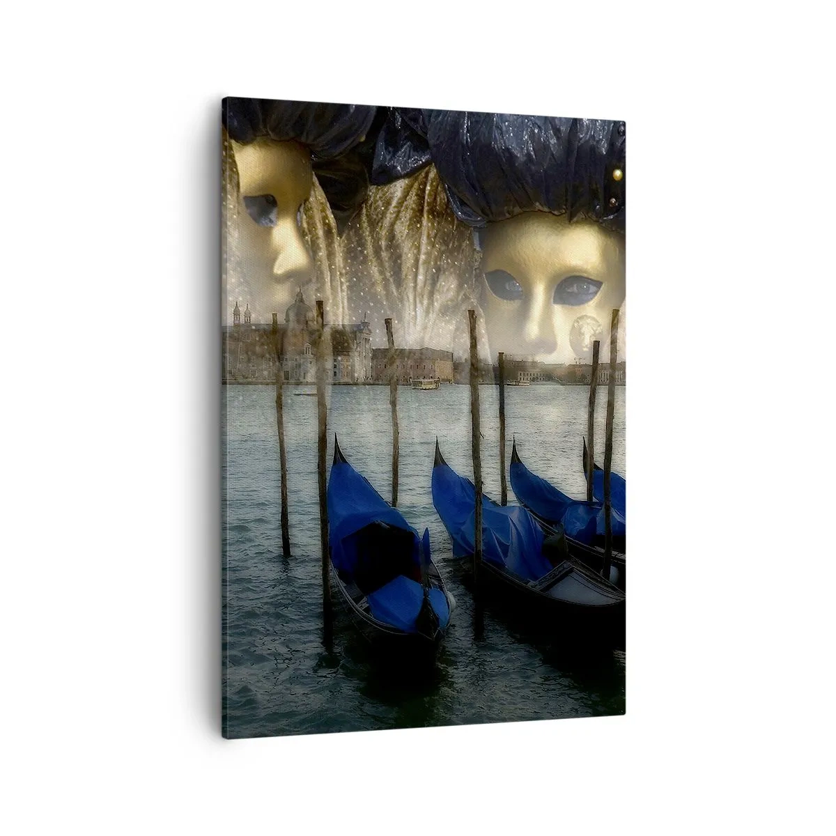 Lærredstryk - Billede på lærred - Tid til at starte karneval - 50x70 cm