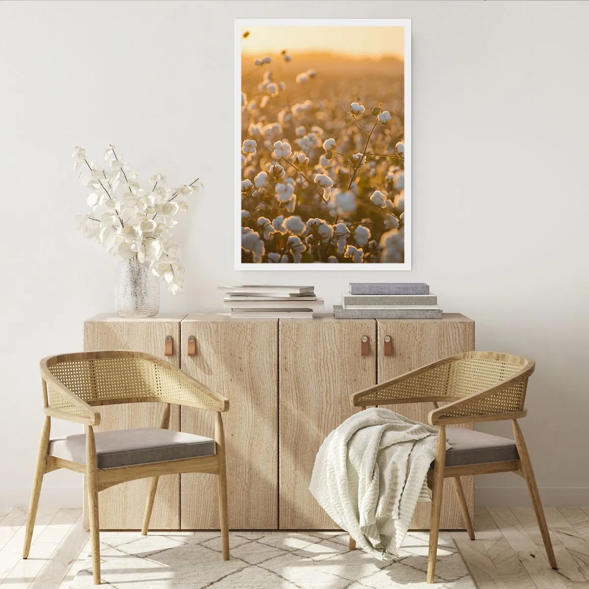 Plakat - Et luftigt felt - 40x50 cm