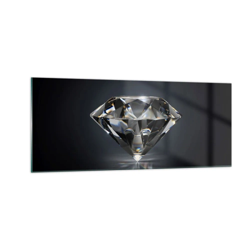 Billede på glas - Bedste veninde - 100x40 cm