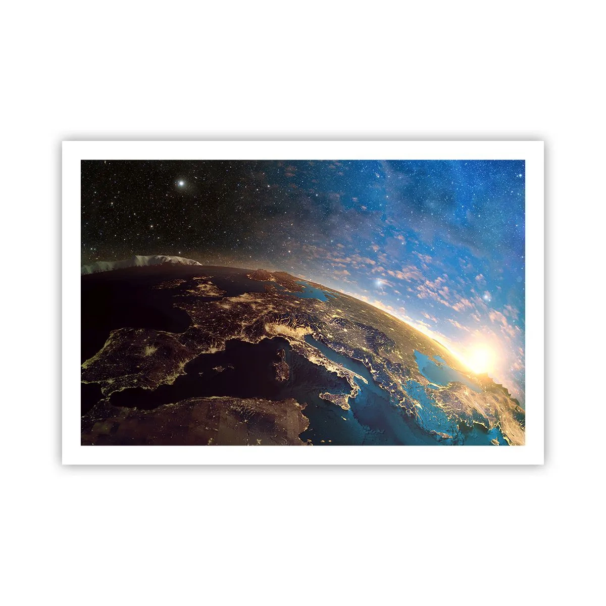 Plakat - Lad os se på hinanden på afstand - 91x61 cm