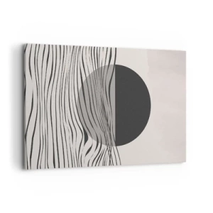 Lærredstryk - Billede på lærred - Halvkomposition - 120x80 cm