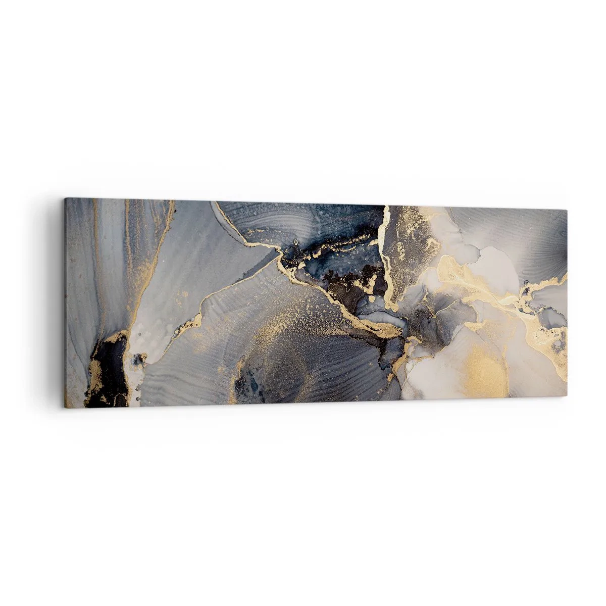 Lærredstryk - Billede på lærred - Livet af sten - 140x50 cm