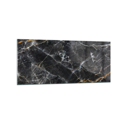 Billede på glas - En stens indre liv - 120x50 cm
