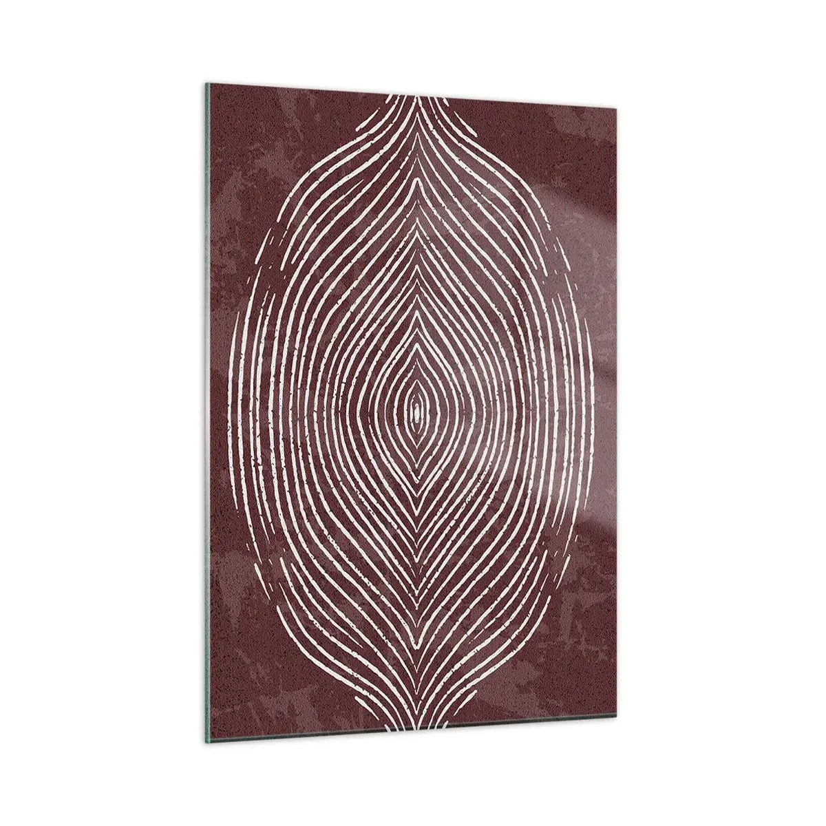 Billede på glas - Rummet taler - 50x70 cm